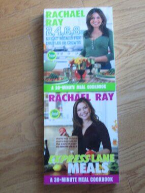 Rachel Ray cookbooks - Great Meals for Couples or Crowds, Express Lane Meals